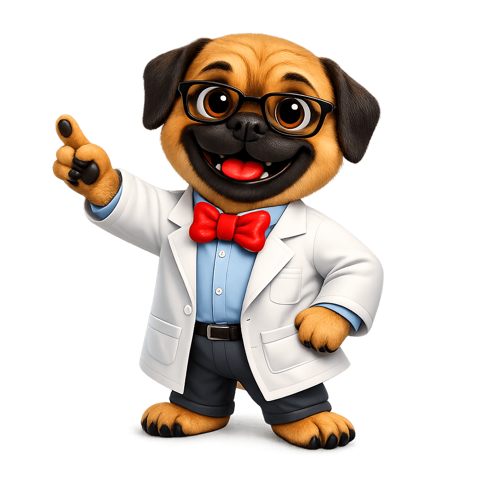 Newton pointing emphatically